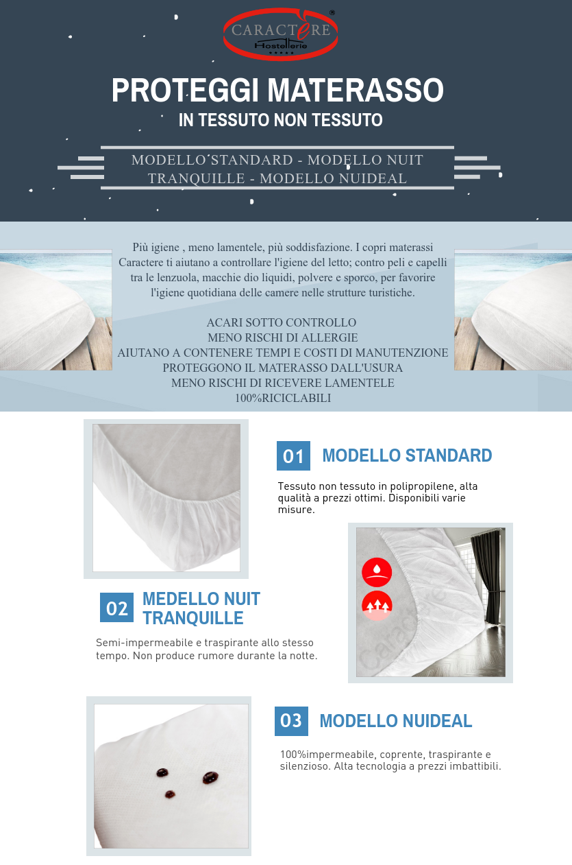 Proteggi materasso impermeabile per affrontare l'incontinenza. – Caractère  Paris Italia